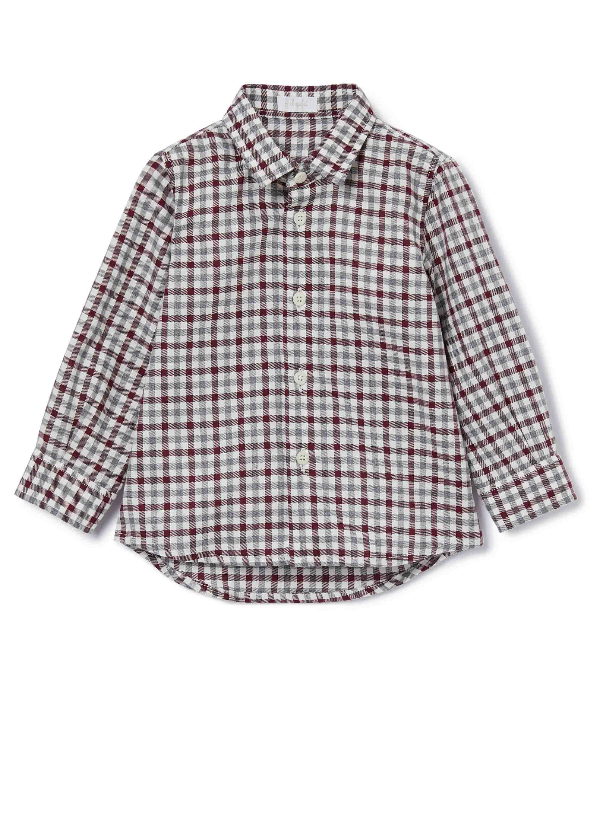 baby boy burgundy shirt