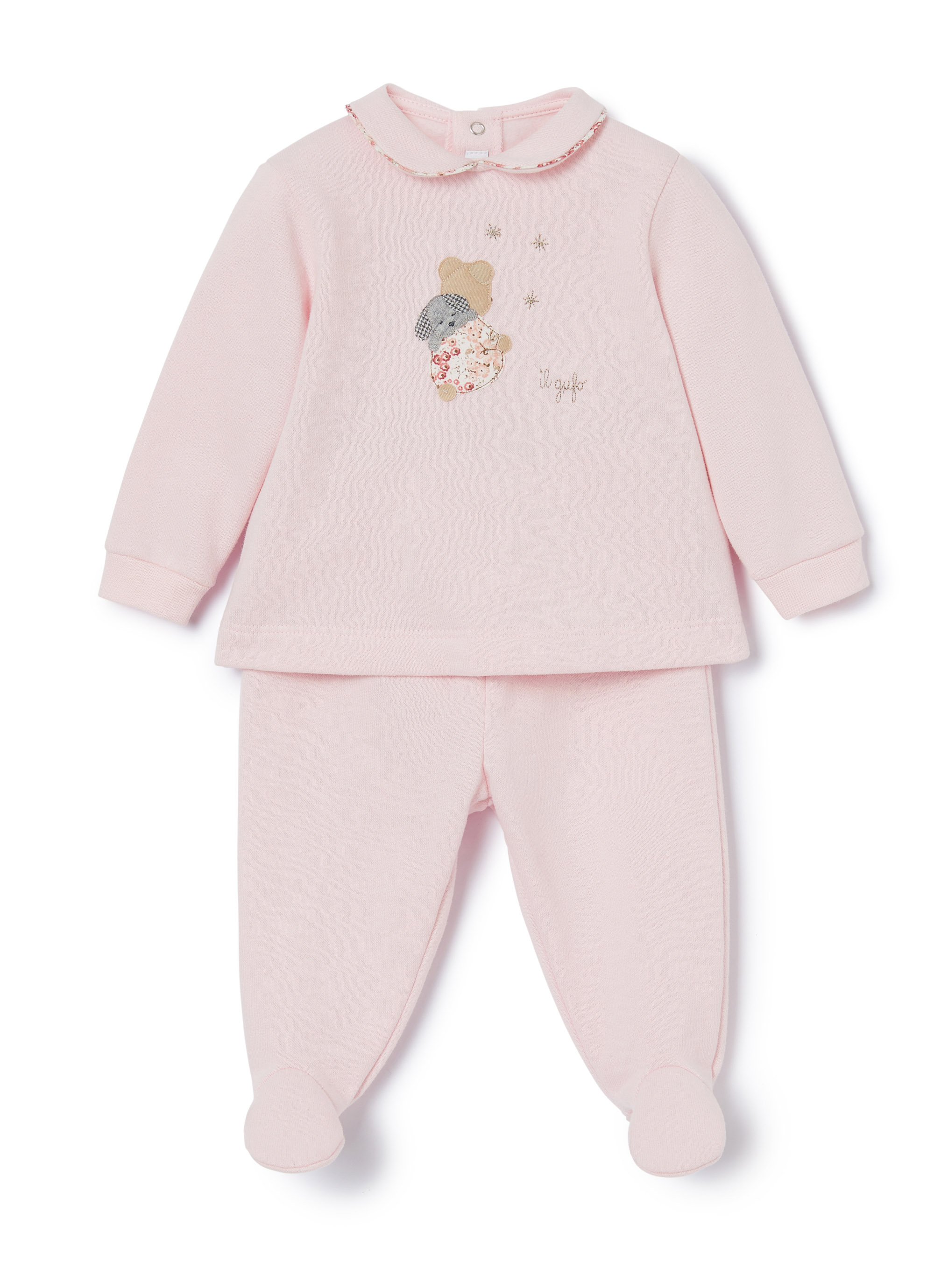 teddy bear fleece pajamas